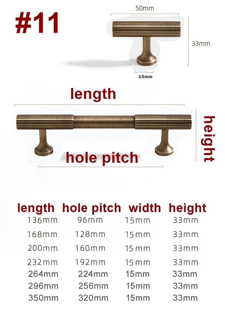 Solid Brass Cabinet Cup Pulls - Antique Bronze Finish for Cabinets - #5 - 28mm / 1pc