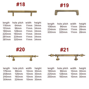 Solid Brass Cabinet Cup Pulls - Antique Bronze Finish for Cabinets - #4 / 1pc