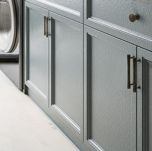 Dark Antique Brass Solid Brass Cabinet Knobs & Pulls - #9