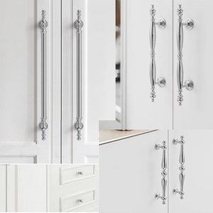 Solid Brass Cabinet Cup Pulls - Chrome Finish Decorative Hardware - #6 - 25mm / 1pc