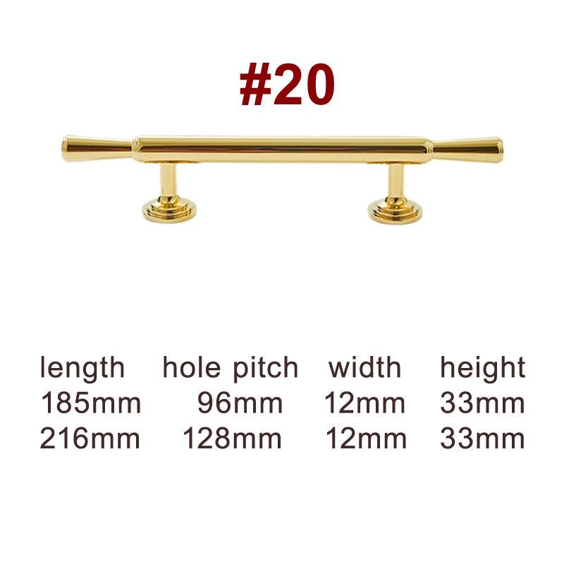 Solid Brass Cabinet Cup Pulls - Gold Finish for Cabinets & Drawers - #2 - 30mm / 1 pc