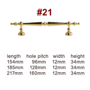 Solid Brass Cabinet Cup Pulls - Gold Finish for Cabinets & Drawers - #3 - 20mm / 1 pc