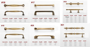 Solid Brass Cabinet Cup Pulls - Vintage Hardware for DIY Projects - #6 - 24mm / 1pc