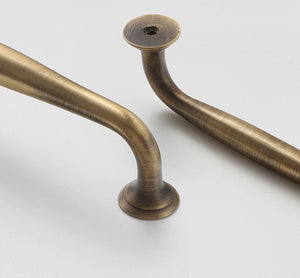 Solid Brass Cabinet Cup Pulls - Vintage Hardware for DIY Projects - #9 / 1pc