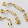 Solid Brass Cabinet Pulls & Knobs - Gold Finish Furniture Hardware - #17 104mm / 1pc