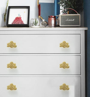 Solid Brass Cabinet Pulls & Knobs - Gold Finish Furniture Hardware - view 5