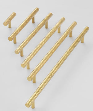 Solid Brass Cabinet Pulls & Knobs - Gold Finish Furniture Hardware - No.8 50mm / 1pc