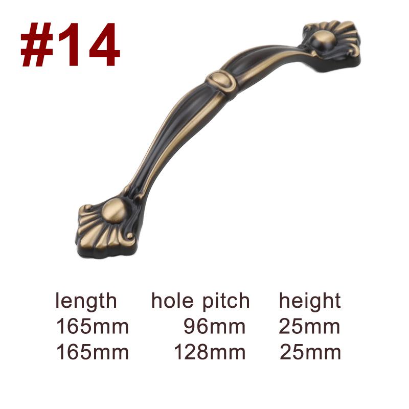 Solid Brass Floral Cabinet Pulls & Knobs - Brushed Gold Finish - #5 / 1pc