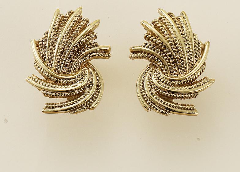 Solid Brass Floral Cabinet Pulls & Knobs - Gold Finish for Cabinets - view 4