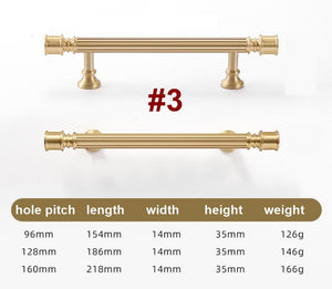 Solid Brass Fluted Cabinet Ring Pulls - Antique Bronze Finish - #1 Silver 44mm / 1pc