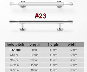 Solid Brass Round Cabinet Cup Pulls - Polished Silver Finish - #2 - 20mm / 1pc