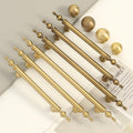 Solid Brass Round Cabinet Pulls & Knobs - Antique Bronze Finish - #1 Round 24mm Brass / 1pc