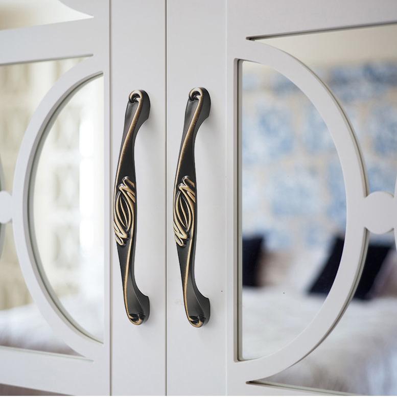 Solid Brass Round Cabinet Pulls & Knobs - Art Deco for Wardrobes - #5 39mm / 1pc