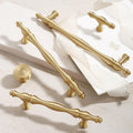Solid Brass Round Cabinet Pulls & Knobs - Bronze Finish Hardware - #1 Round / 1pc