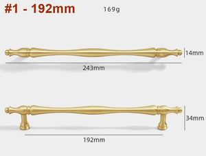 Solid Brass Round Cabinet Pulls & Knobs - Bronze Finish Hardware - view 7