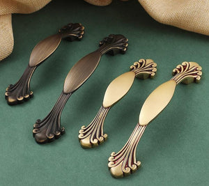 Solid Brass Round Cabinet Pulls & Knobs - Brushed Gold Finish - view 7