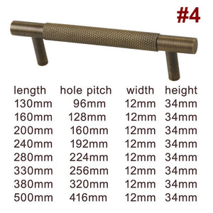 Solid Brass Round Cabinet Pulls & Knobs - Mid-Century Hardware - #2 Cylinder 25mm / 1 pc