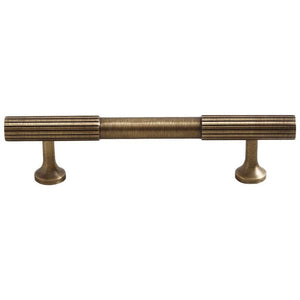 Solid Brass Round Cabinet Pulls & Knobs - Mid-Century Hardware - #1 - 256mm / 1pc