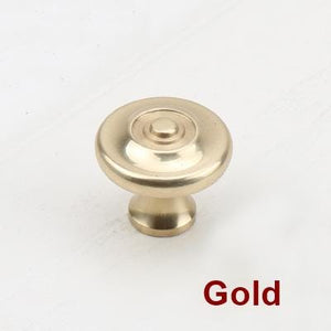 Solid Brass Round Cabinet Pulls & Knobs - Red Bronze Finish Hardware - #1 - 96mm Red Bronze / 1pc