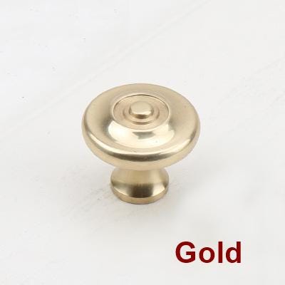 Solid Brass Round Cabinet Pulls & Knobs - Red Bronze Finish Hardware - #1 - 96mm Red Bronze / 1pc