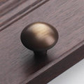 Solid Brass Vintage Cabinet Pulls & Knobs - Antique Bronze Finish - #7 / 1pc