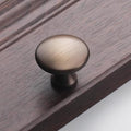 Solid Brass Vintage Cabinet Pulls & Knobs - Antique Bronze Finish - #9 / 1pc