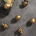 Solid Brass Vintage Cabinet Pulls & Knobs - Antique Bronze Finish - 27mm / 1pc