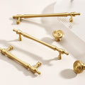 Solid Brass Vintage Cabinet Pulls & Knobs - Antique Bronze Finish - #1 / 1pc