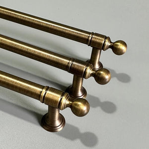 Solid Brass Vintage Cabinet Pulls & Knobs - Furniture Hardware - view 9