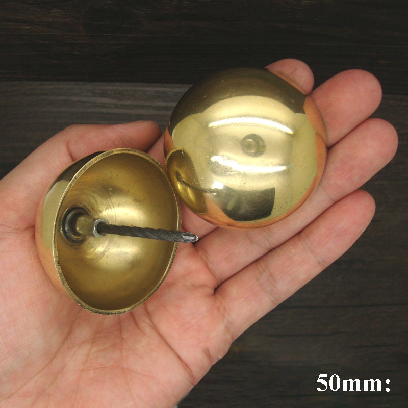 Brass Round Decorative Screw Nails - Antique Bronze Finish Hardware - 30mm Antique Brass / 10pcs