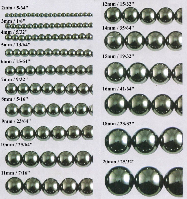 Black Magnetic Hematite Bead Center Drilled Round 2 3 4 6 8 10 12 14 16mm Loose Stone Smooth Ball Two Hole Jewellery Making Bracelet Therapy