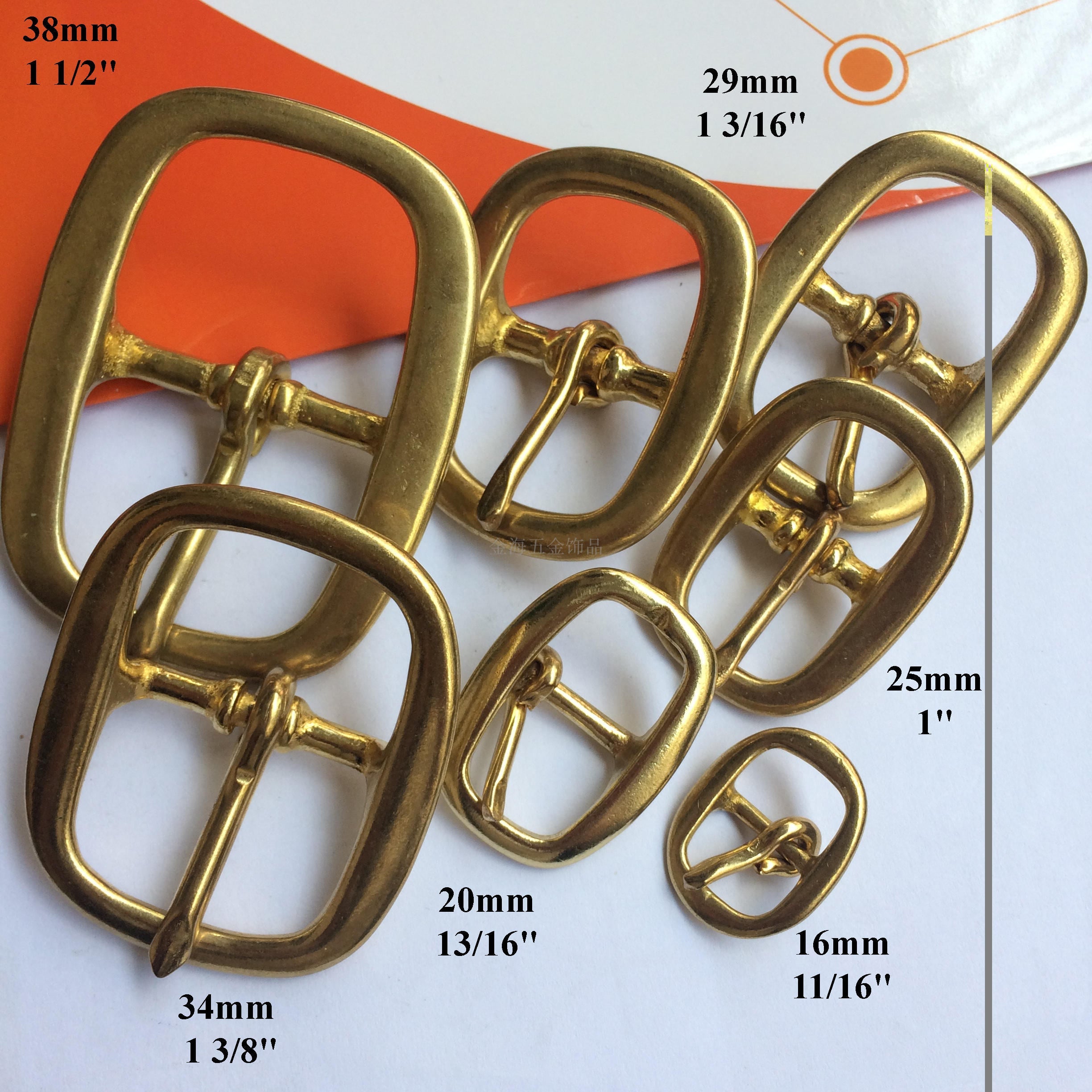 Solid Brass Oval Belt Buckle Center Bar Single Prong Pin Tongue Collar Halter Bridle Sandal Strap Shoes Leather Craft Repair 16 20 25 38 mm