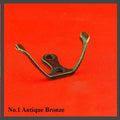 Clothes Coat Robe Bathroom Towel Wall Double Twin Hook Key Hanger Ancient Vintage Antique Bronze Steel Alloy Furniture Decorative Decor