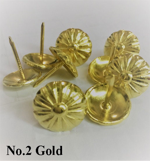 Iron Square Decorative Screw Nails - Antique Bronze Finish Hardware - No.1 Ant.Bronze 16mm / 100pcs