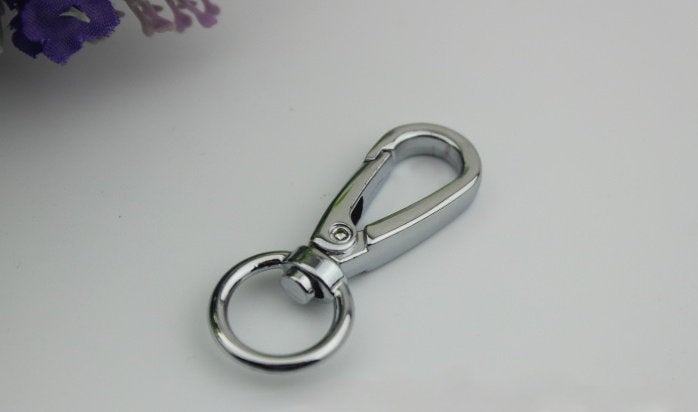 Lever Snap Hook 13 45 mm 1/2 1-3/4" Alloy Metal Spring Trigger Lobster Clasp Clip Purse Bag Handbag Strap Handle Rings DIY Wholesale Bulk