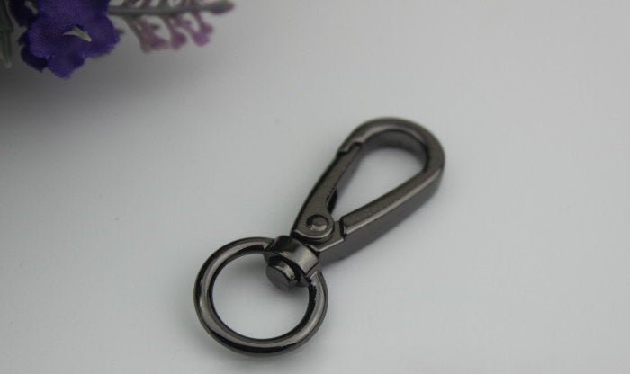 Lever Snap Hook 13 45 mm 1/2 1-3/4" Alloy Metal Spring Trigger Lobster Clasp Clip Purse Bag Handbag Strap Handle Rings DIY Wholesale Bulk