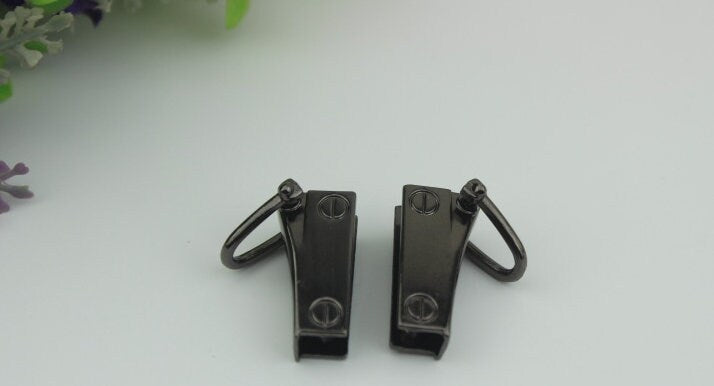 Handbag Connector Metal Clip Clasp Buckle Purse Strap Handles Connector,Bag Chain Links Screw Connector D Rings 42 8 mm 1-11/16 5/16"