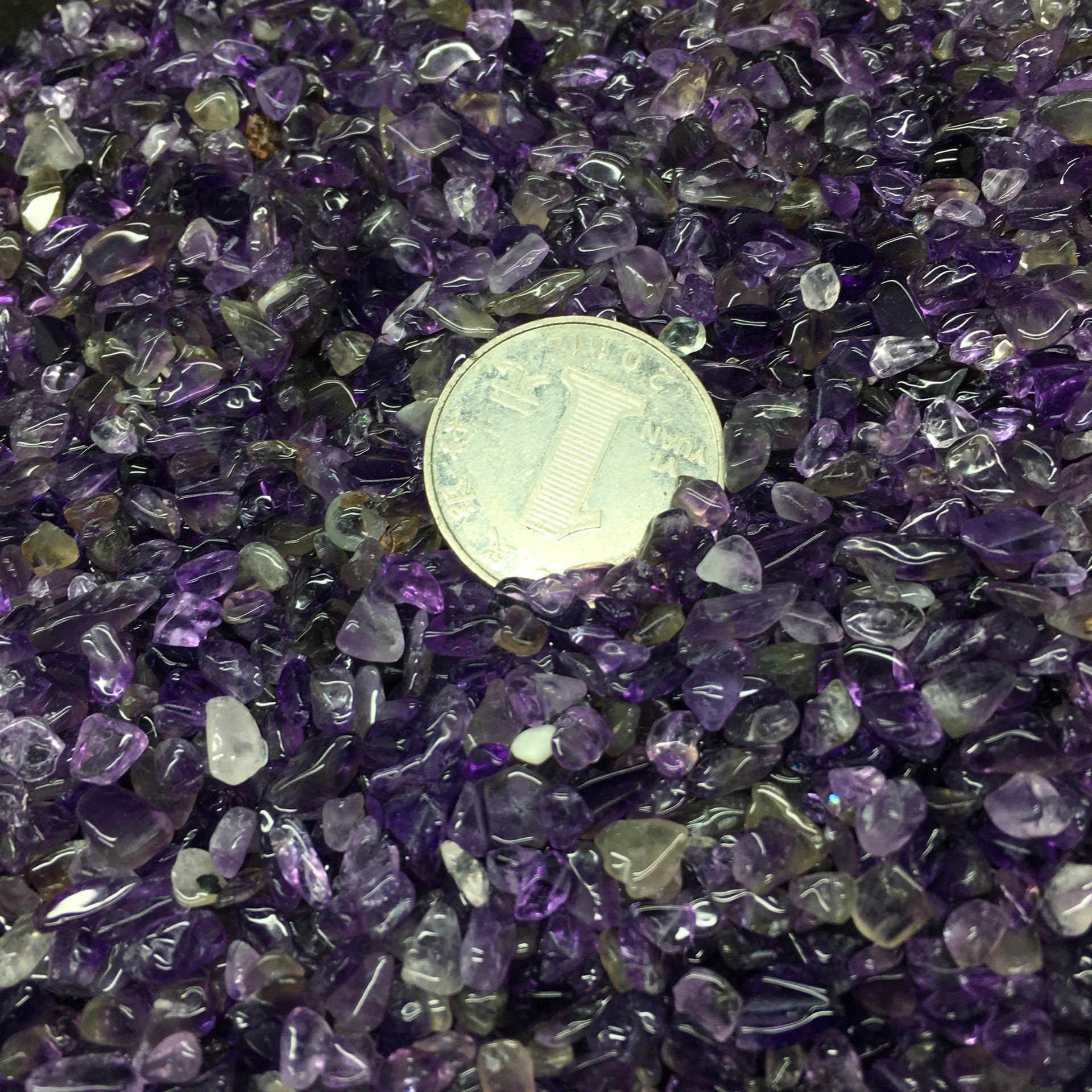 3.5oz Natural Amethyst Violet Fish Aquarium Gravel Pea Vase Filler Gems Rocks Pebbles Stones For Jewelry Decor Chips Decoration Supplies