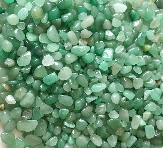 Natural Green Quartz Fish Aquarium Fish Tank Gravel 3.5oz Vase Filler Gems Rocks Pebbles Stones For Jewelry Decor Chips Decoration Supplies