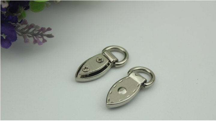 Handbag Strap Rings Screw In Connector 10 35 mm 1 6/16" Metal Purse Handbags Belt Handle D O Ring Buckle Key Chain Hardware Wholesale Bulk