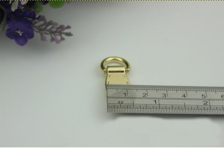 Handbag Strap Rings Screw In Connector 10 35 mm 1 6/16" Metal Purse Handbags Belt Handle D O Ring Buckle Key Chain Hardware Wholesale Bulk