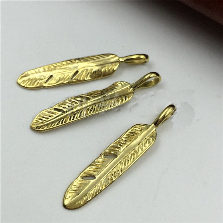 Solid Brass Feather, Hammer, Fish Ball, Turtle, Spike Fob Charm Pendant Keychain Copper DIY Hardware Accessories Leathercraft Wholesale Bulk