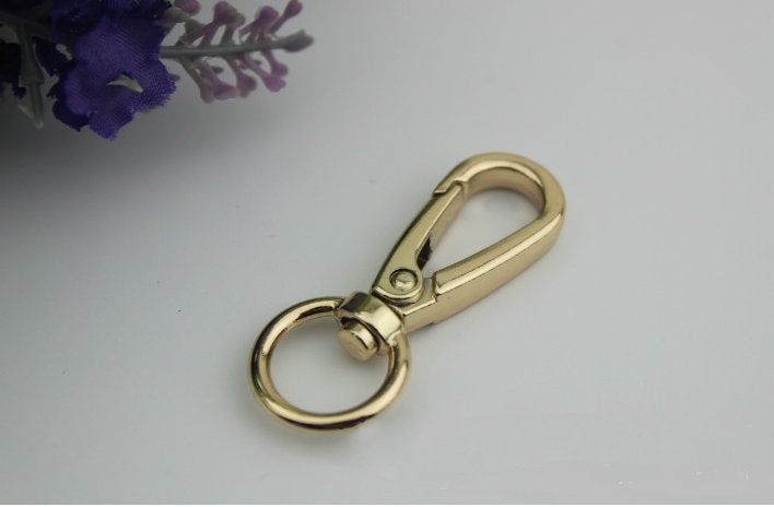 Lever Snap Hook 13 45 mm 1/2 1-3/4" Alloy Metal Spring Trigger Lobster Clasp Clip Purse Bag Handbag Strap Handle Rings DIY Wholesale Bulk