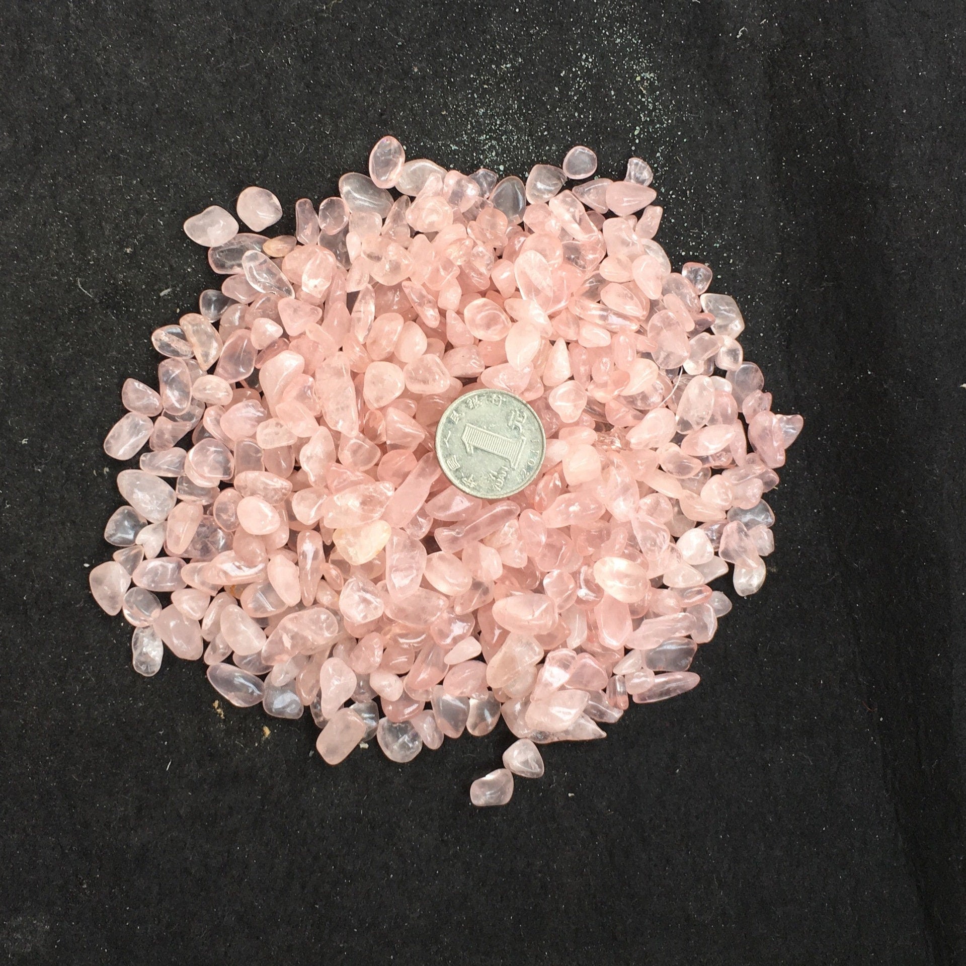 3.5oz Natural Rose Quartz Fish Aquarium Gravel Vase Filler Gems Rocks Pebbles Stones For Jewelry Decor Chips Decoration Supplies Accessories