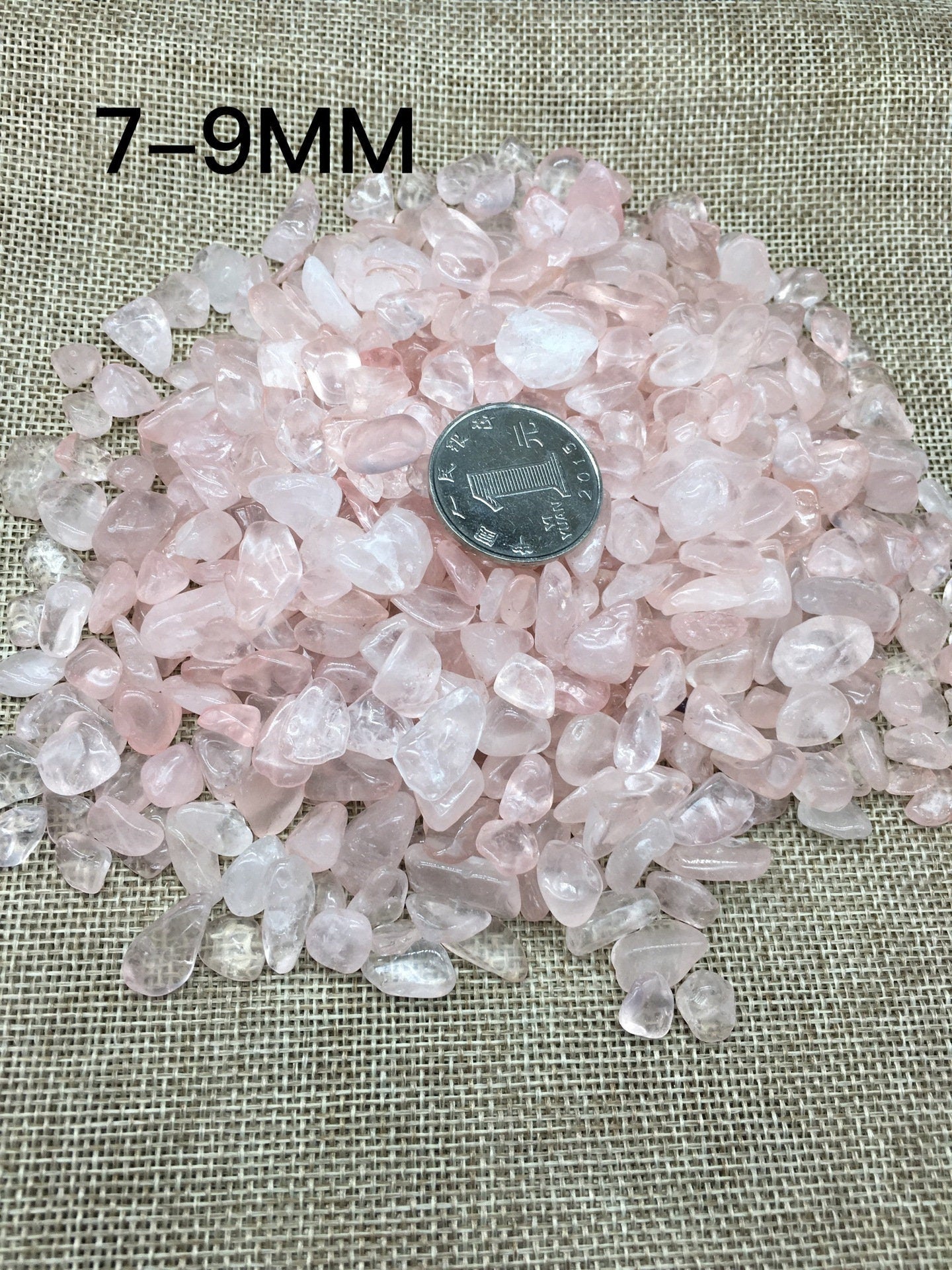 3.5oz Natural Rose Quartz Fish Aquarium Gravel Vase Filler Gems Rocks Pebbles Stones For Jewelry Decor Chips Decoration Supplies Accessories