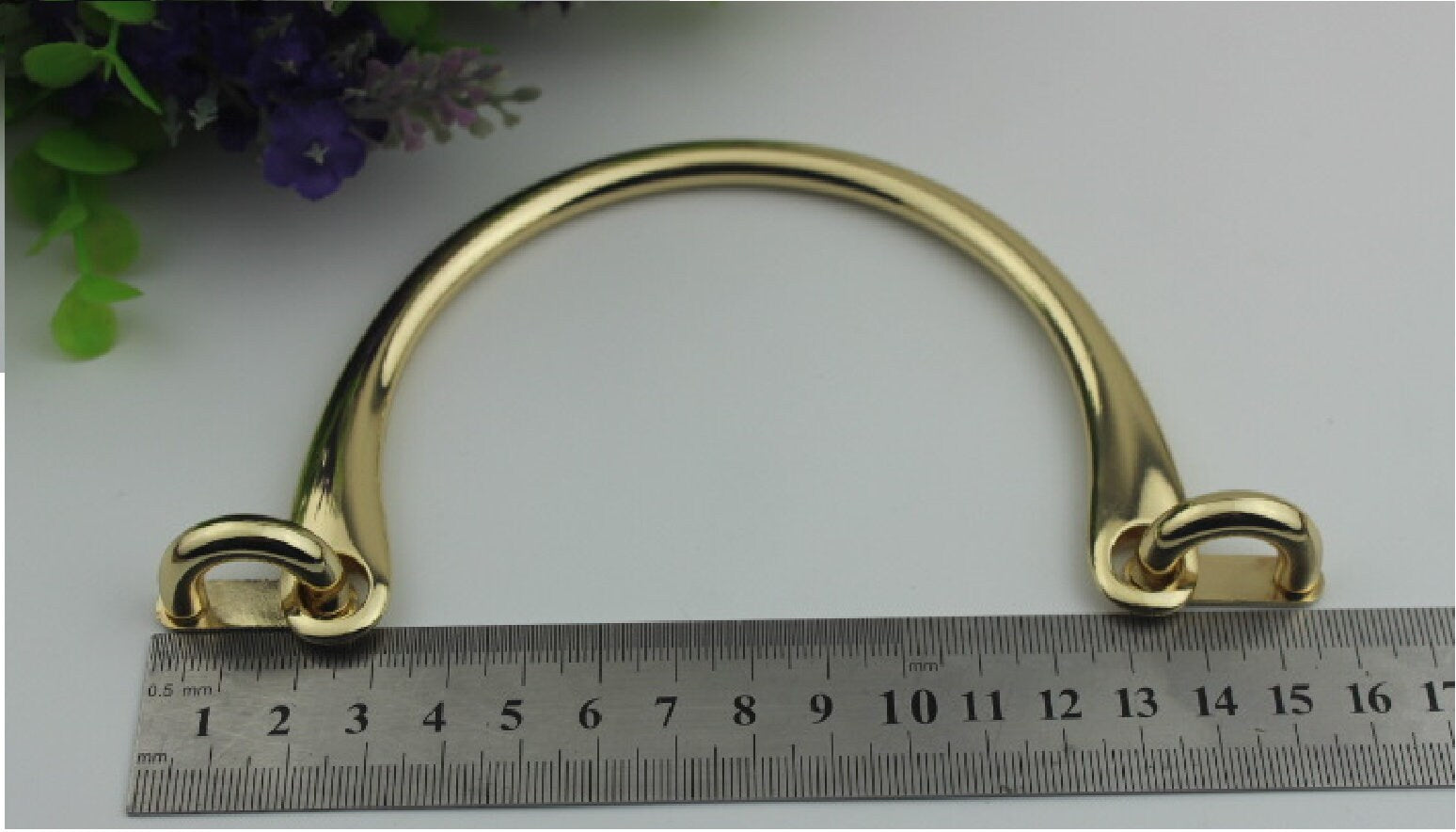 Metal Bag Round Arch Handles Gold Gun Black Purs Straps Strapshandle Leather Handle Clutch Design Bag Accessories Diy 155 100mm.