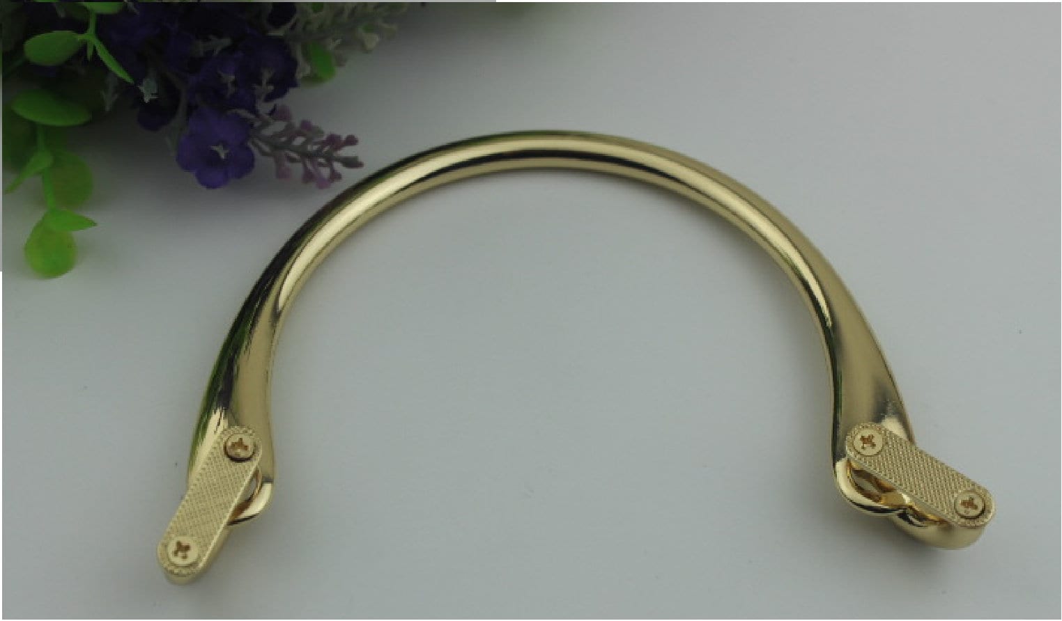 Metal Bag Round Arch Handles Gold Gun Black Purs Straps Strapshandle Leather Handle Clutch Design Bag Accessories Diy 155 100mm.