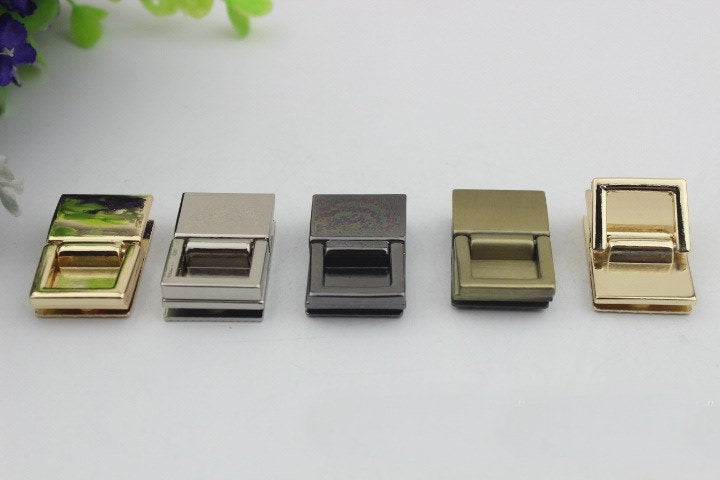 Strap Handles Connector Bag Hardware Metal Lock Buckle Gold Silver Black Bronze 2/20 pcs Handmade Purse Handbag Backpack Making 30mm 1 1/4"