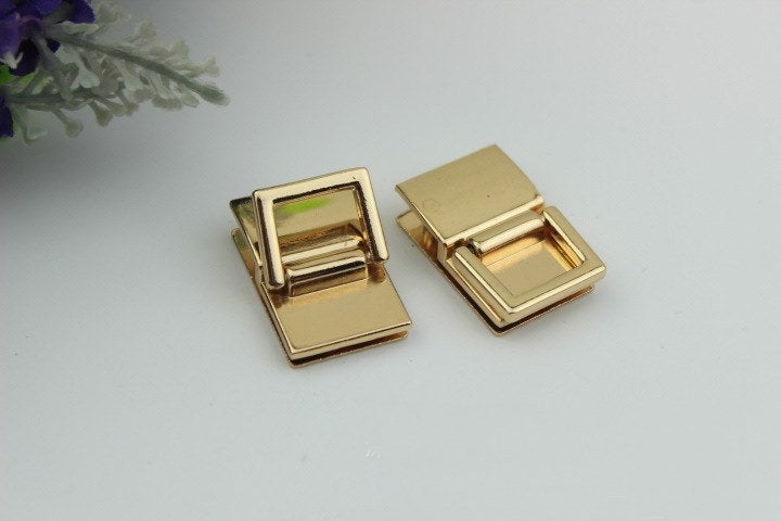 Strap Handles Connector Bag Hardware Metal Lock Buckle Gold Silver Black Bronze 2/20 pcs Handmade Purse Handbag Backpack Making 30mm 1 1/4"