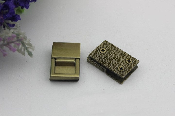 Strap Handles Connector Bag Hardware Metal Lock Buckle Gold Silver Black Bronze 2/20 pcs Handmade Purse Handbag Backpack Making 30mm 1 1/4"